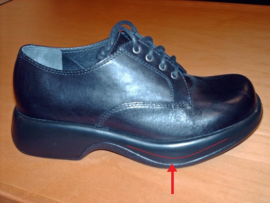 rocker sole shoes for arthritic feet